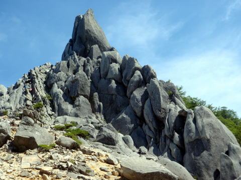 2018.8.4-5　鳳凰三山（尾根歩き）