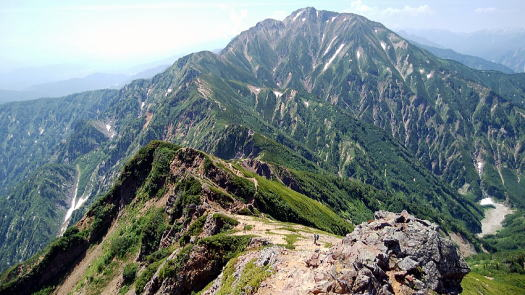 2018.8.4-6　鹿島槍ヶ岳（尾根歩き）