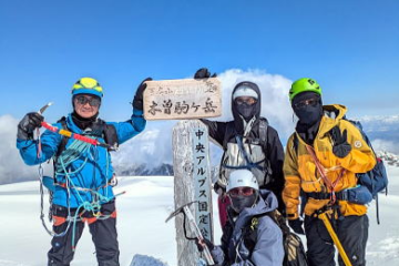 2025.3.9 木曽駒ヶ岳（雪山）