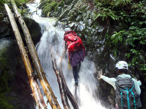 2018.8.5 シダクラ沢(沢登り)