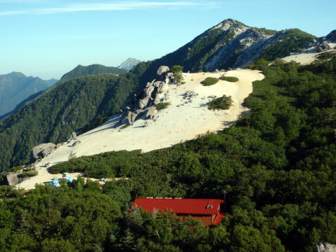 2018.8.4-5　鳳凰三山（尾根歩き）