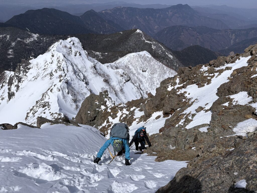 2026.3.21-23 南ア・塩見岳(雪山)