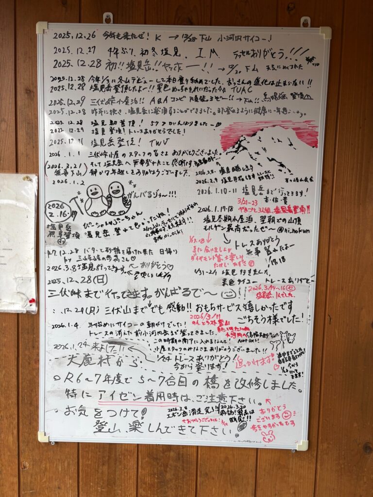 2026.3.21-23 南ア・塩見岳(雪山)