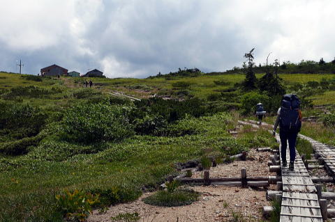 2020.8.23-27 北ア・雲ノ平~鷲羽岳~三俣蓮華岳~黒部五郎岳(尾根歩き)