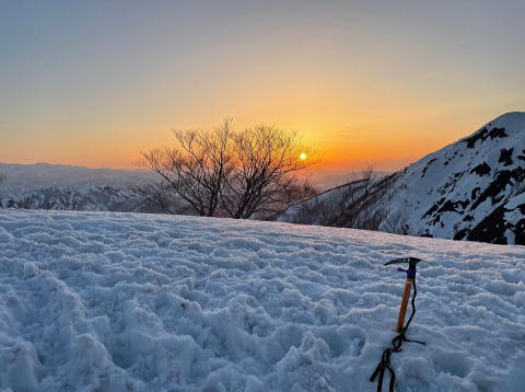 2022.4.9-10 巻機山(雪山)