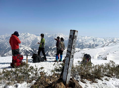 2022.4.9-10 巻機山(雪山)