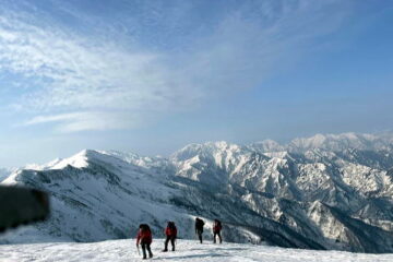 2022.4.9-10　巻機山（雪山）