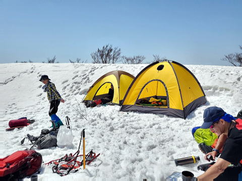 2022.4.9-10 巻機山(雪山)