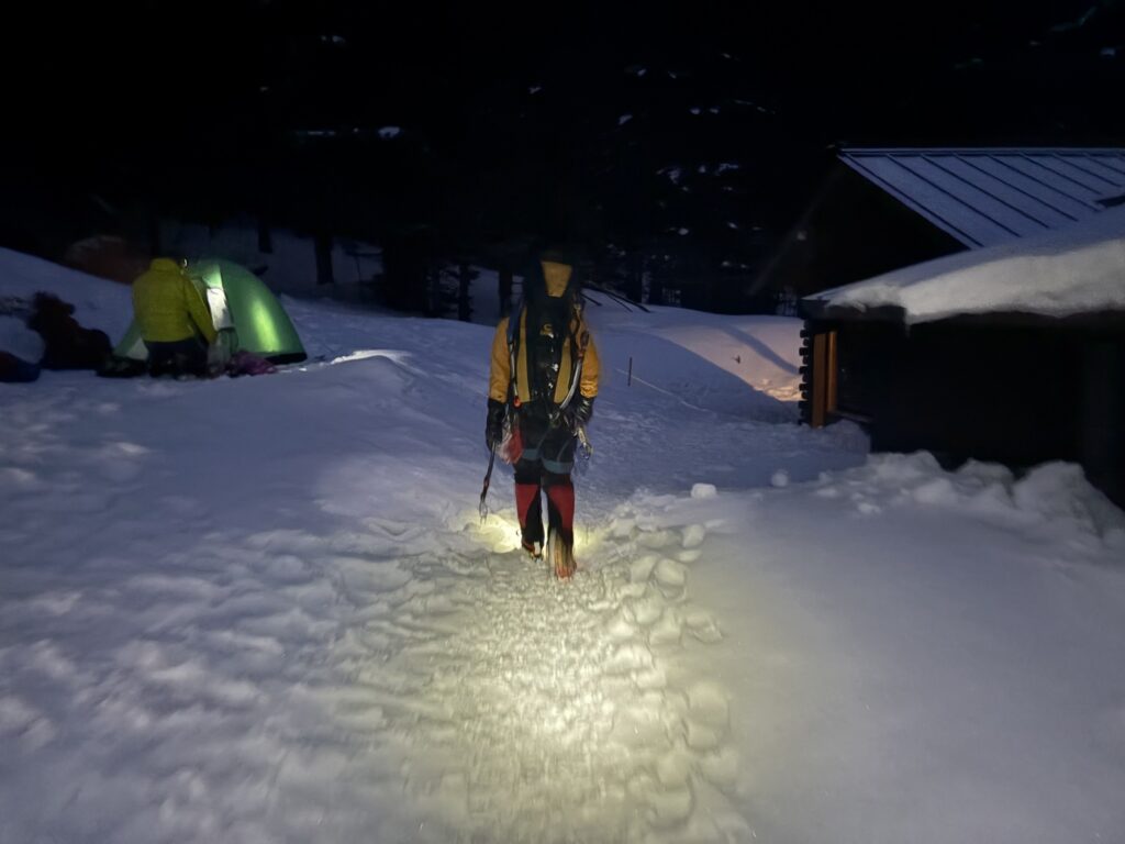 2026.3.28-29　阿弥陀南陵&北陵（雪山・バリエーション）