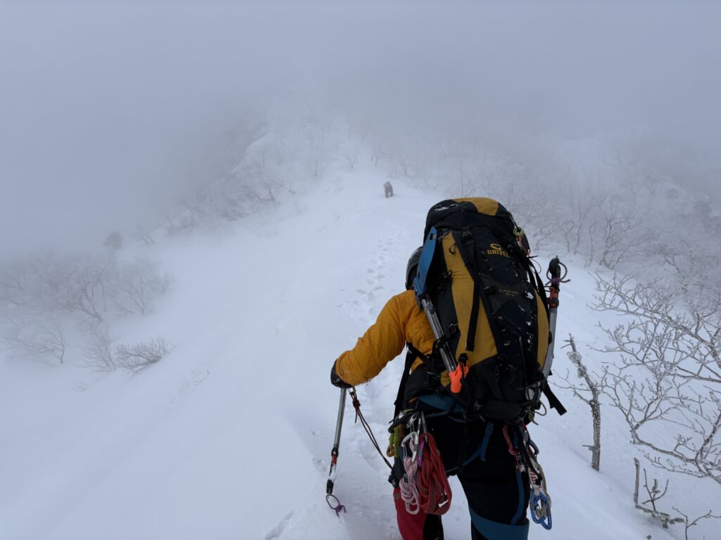 2026.3.28-29　阿弥陀南陵&北陵（雪山・バリエーション）