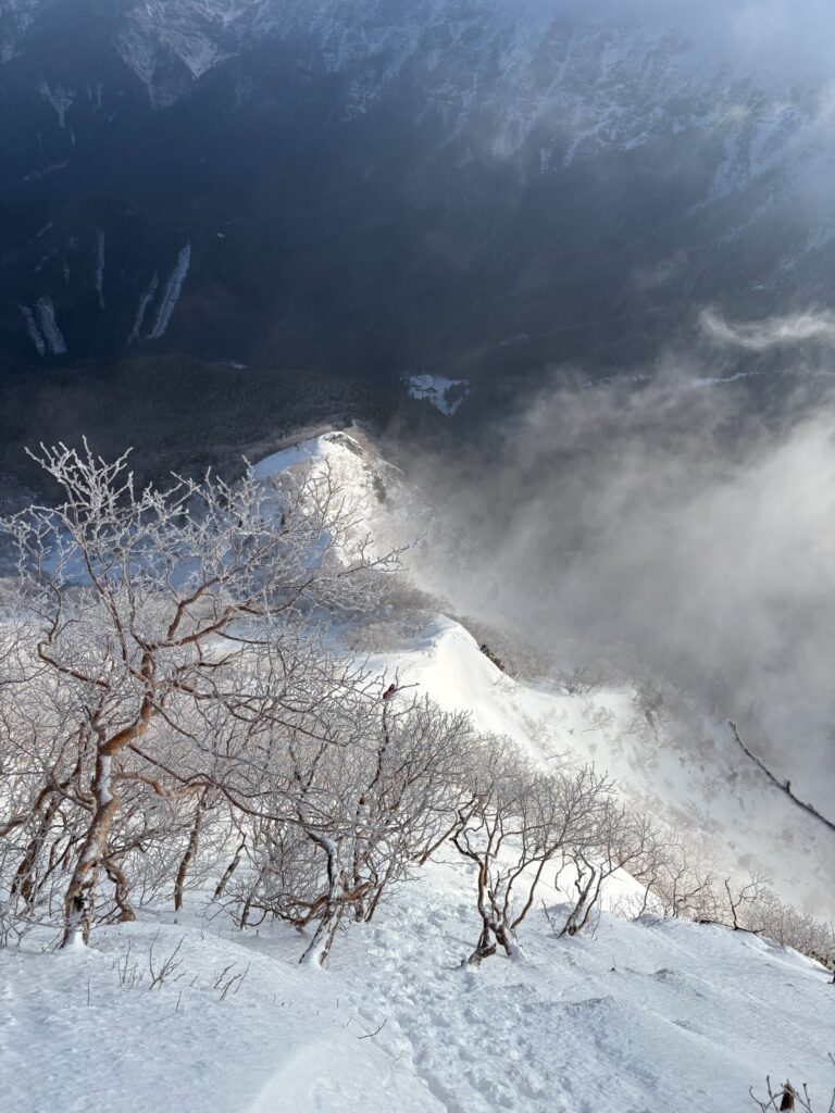 2026.3.28-29　阿弥陀南陵&北陵（雪山・バリエーション）