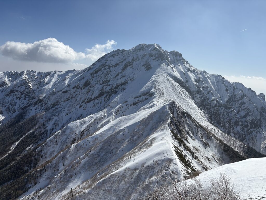 2026.3.28-29　阿弥陀南陵&北陵（雪山・バリエーション）