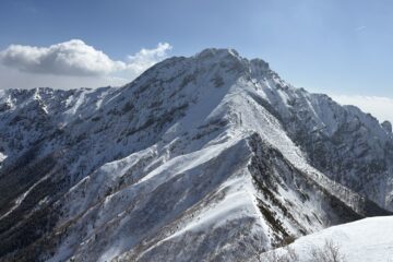 2026.3.28-29　阿弥陀南陵&北陵（雪山・バリエーション）