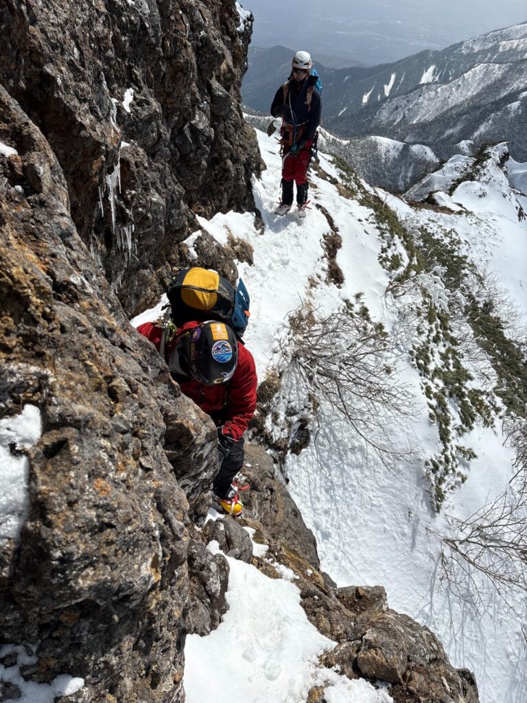 2026.3.28-29　阿弥陀南陵&北陵（雪山・バリエーション）