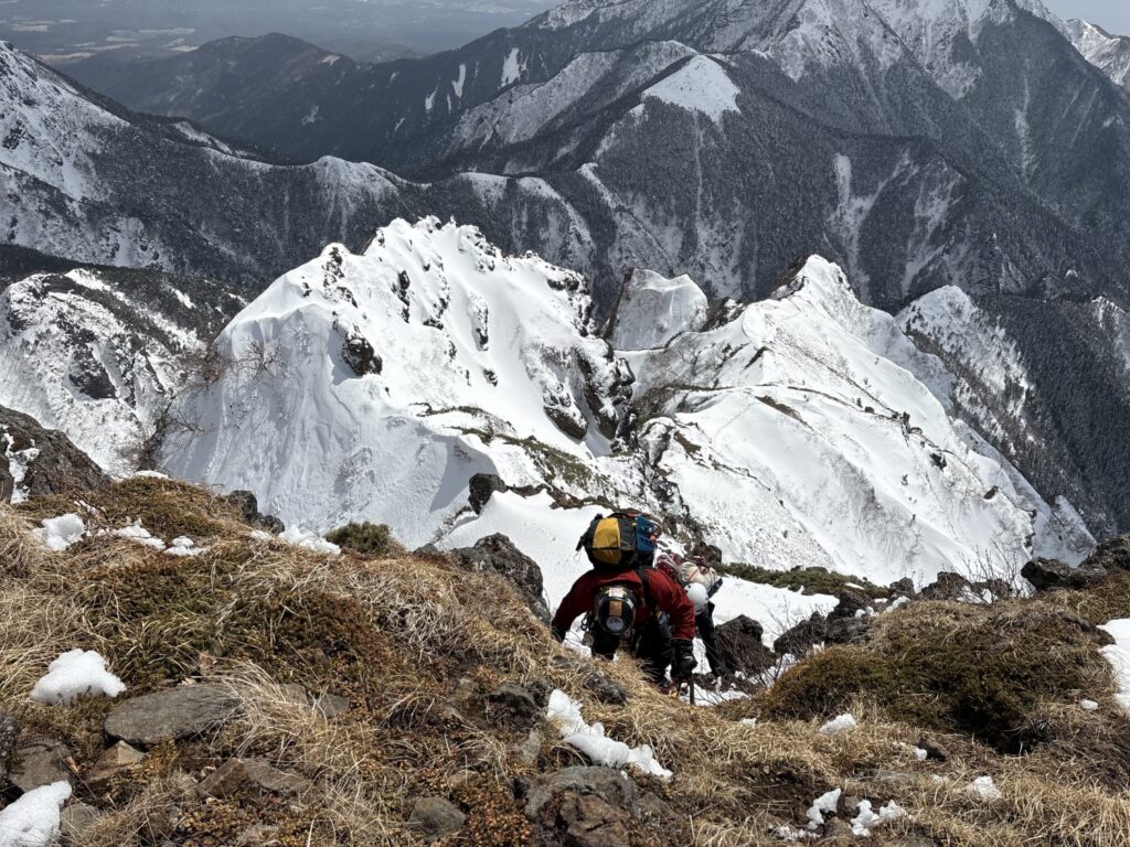 2026.3.28-29　阿弥陀南陵&北陵（雪山・バリエーション）