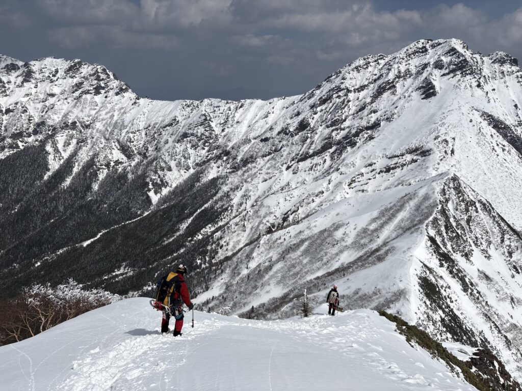 2026.3.28-29　阿弥陀南陵&北陵（雪山・バリエーション）