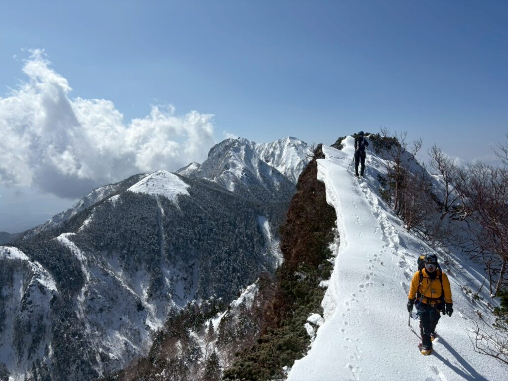 2026.3.28-29　阿弥陀南陵&北陵（雪山・バリエーション）