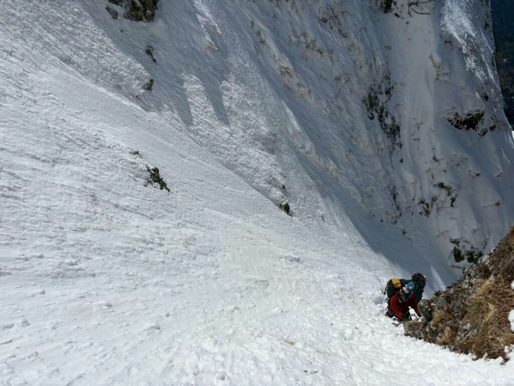 2026.3.28-29　阿弥陀南陵&北陵（雪山・バリエーション）