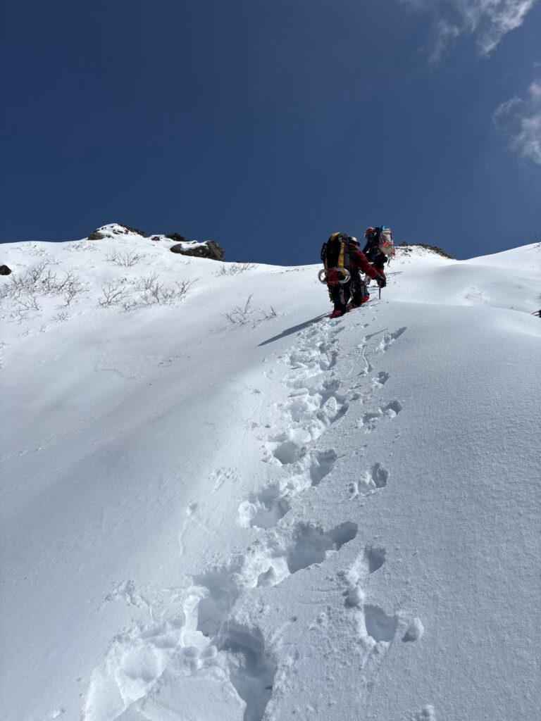 2026.3.28-29　阿弥陀南陵&北陵（雪山・バリエーション）