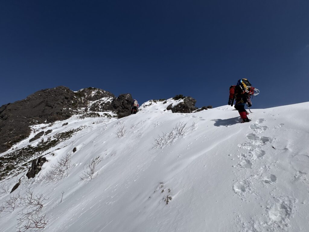 2026.3.28-29　阿弥陀南陵&北陵（雪山・バリエーション）