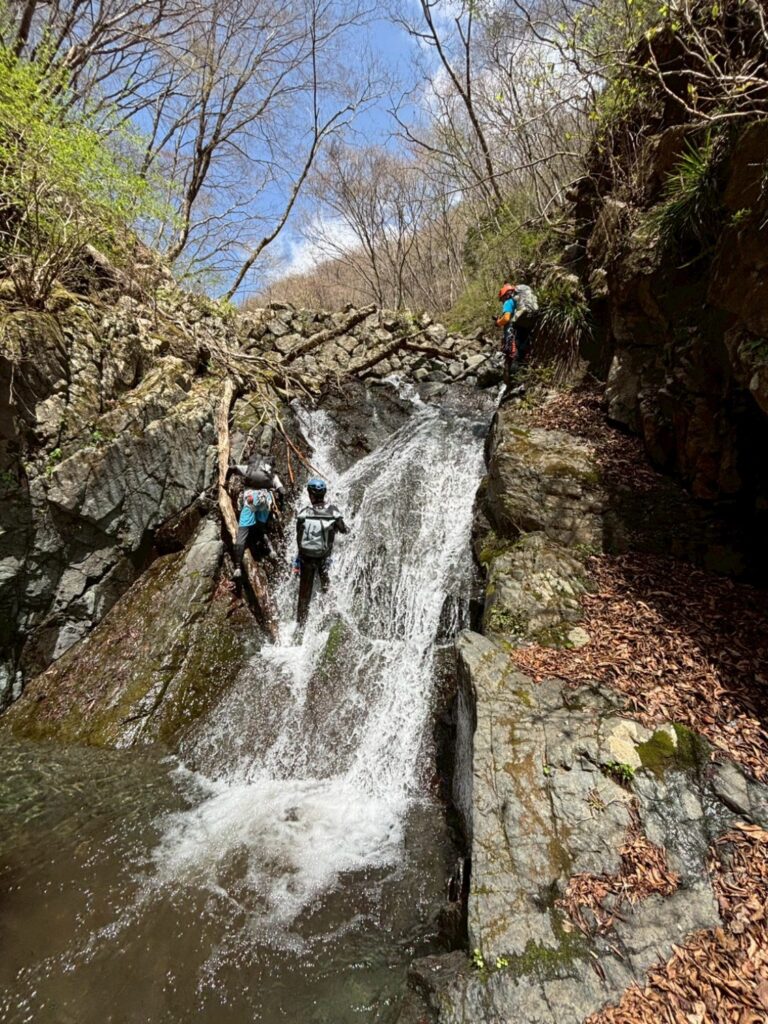 2026.4.11 勘七ノ沢(沢登り)