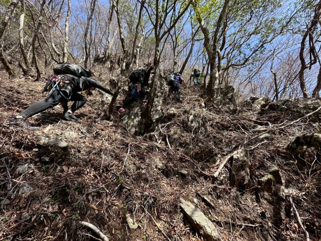2026.4.11 勘七ノ沢(沢登り)
