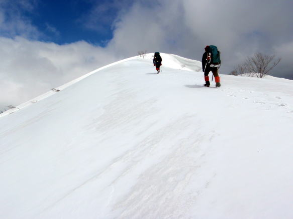 2017.4.22　布引山 ・ 雨ヶ立山（雪山）