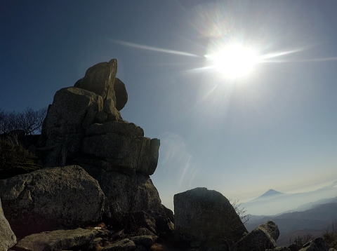 2016.11.5-6　瑞牆山 金峰山（尾根歩き）