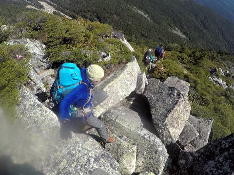 2016.11.5-6　瑞牆山 金峰山（尾根歩き）