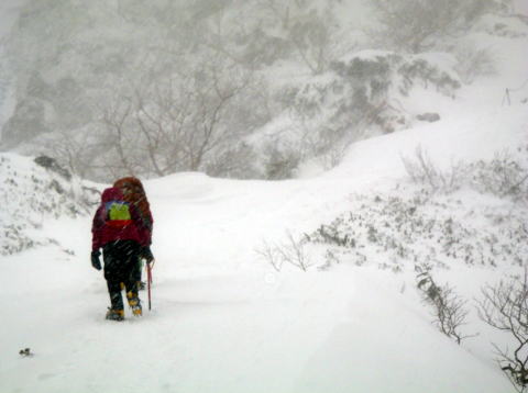 2014.2.1-2 赤岳(雪山)