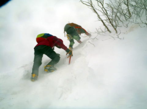 2014.2.1-2 赤岳(雪山)