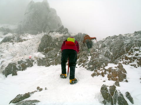 2014.2.1-2 赤岳(雪山)