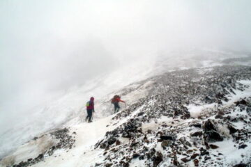 2014.2.1-2　赤岳（雪山）