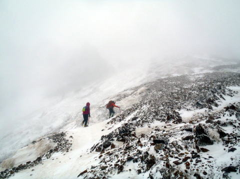 2014.2.1-2 赤岳(雪山)