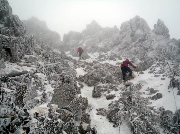 2014.2.1-2 赤岳(雪山)