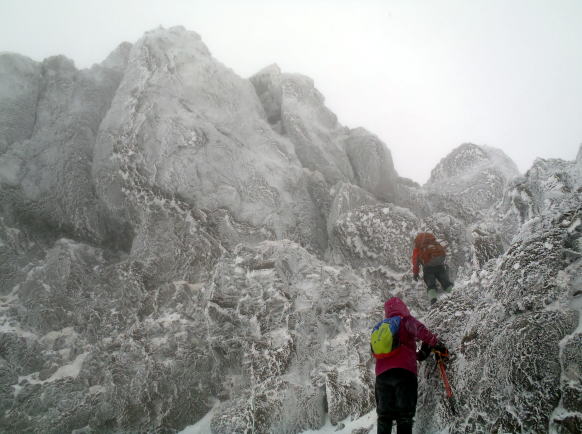 2014.2.1-2 赤岳(雪山)