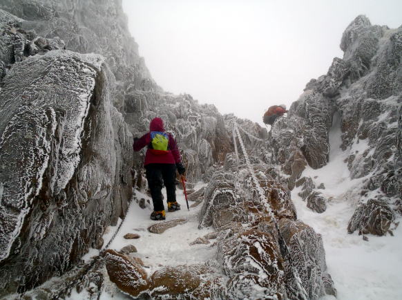 2014.2.1-2 赤岳(雪山)