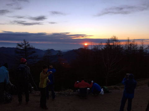 2017.12.2-3　雲取山（尾根歩き）