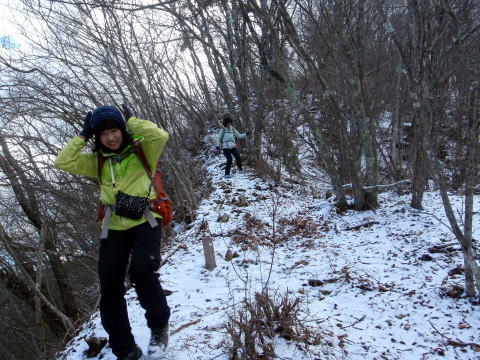 2017.2.25　道志 今倉山（尾根歩き）