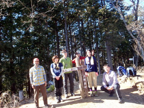2017.2.4　高柄山（尾根歩き）