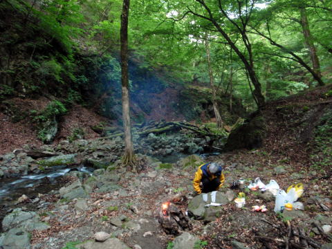 2016.6.25-26 大雲取谷(沢登り)