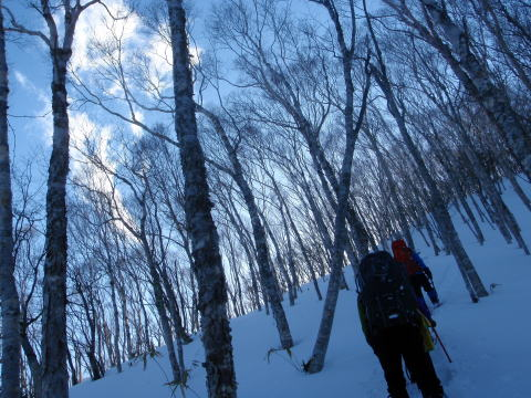 2017.3.11-12　大佐飛山（百村山～黒滝山～大長山まで）（雪山）