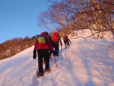 2017.3.11-12　大佐飛山（百村山～黒滝山～大長山まで）（雪山）