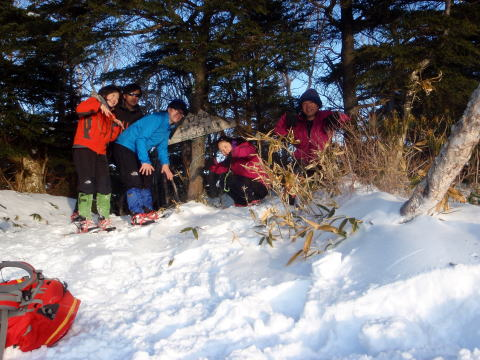 2017.3.11-12　大佐飛山（百村山～黒滝山～大長山まで）（雪山）