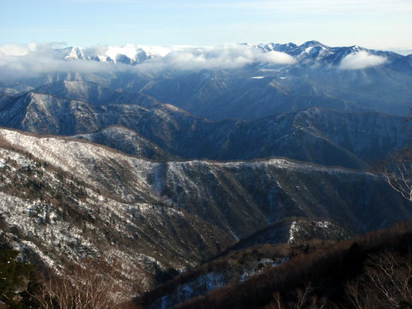 2017.3.11-12　大佐飛山（百村山～黒滝山～大長山まで）（雪山）