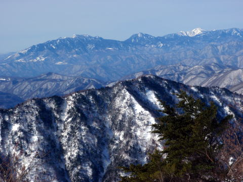 2017.3.11-12　大佐飛山（百村山～黒滝山～大長山まで）（雪山）