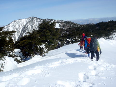 2017.3.11-12　大佐飛山（百村山～黒滝山～大長山まで）（雪山）