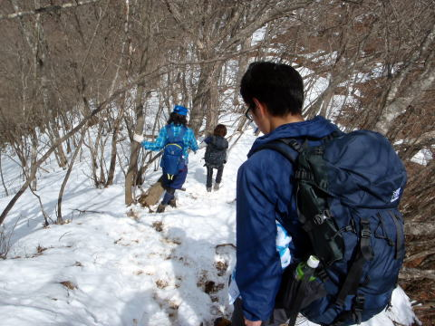 2017.3.25 滝子山(尾根歩き)