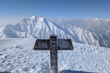 2026.3.28-29　唐松岳（雪山）