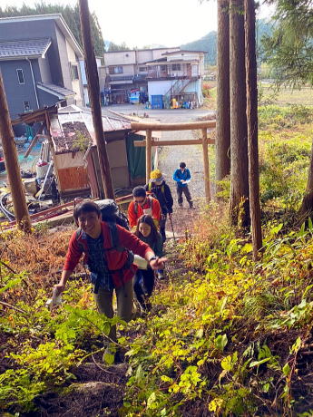 2020.11.3　日光・火戸尻山～鳴虫山（尾根歩き）